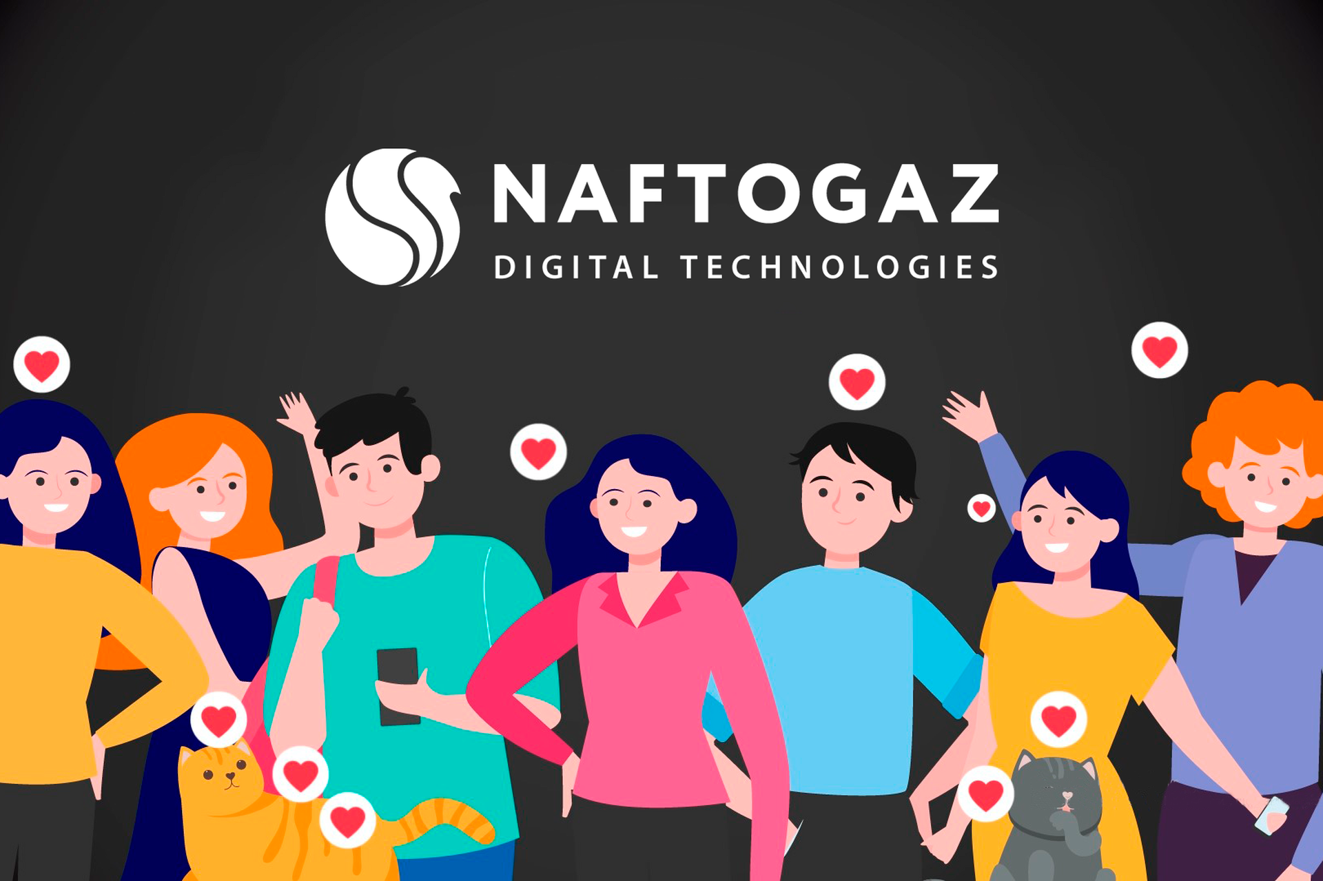 Video infographics development for Naftogaz Digital Technologies  — Rubarb - Image - 1