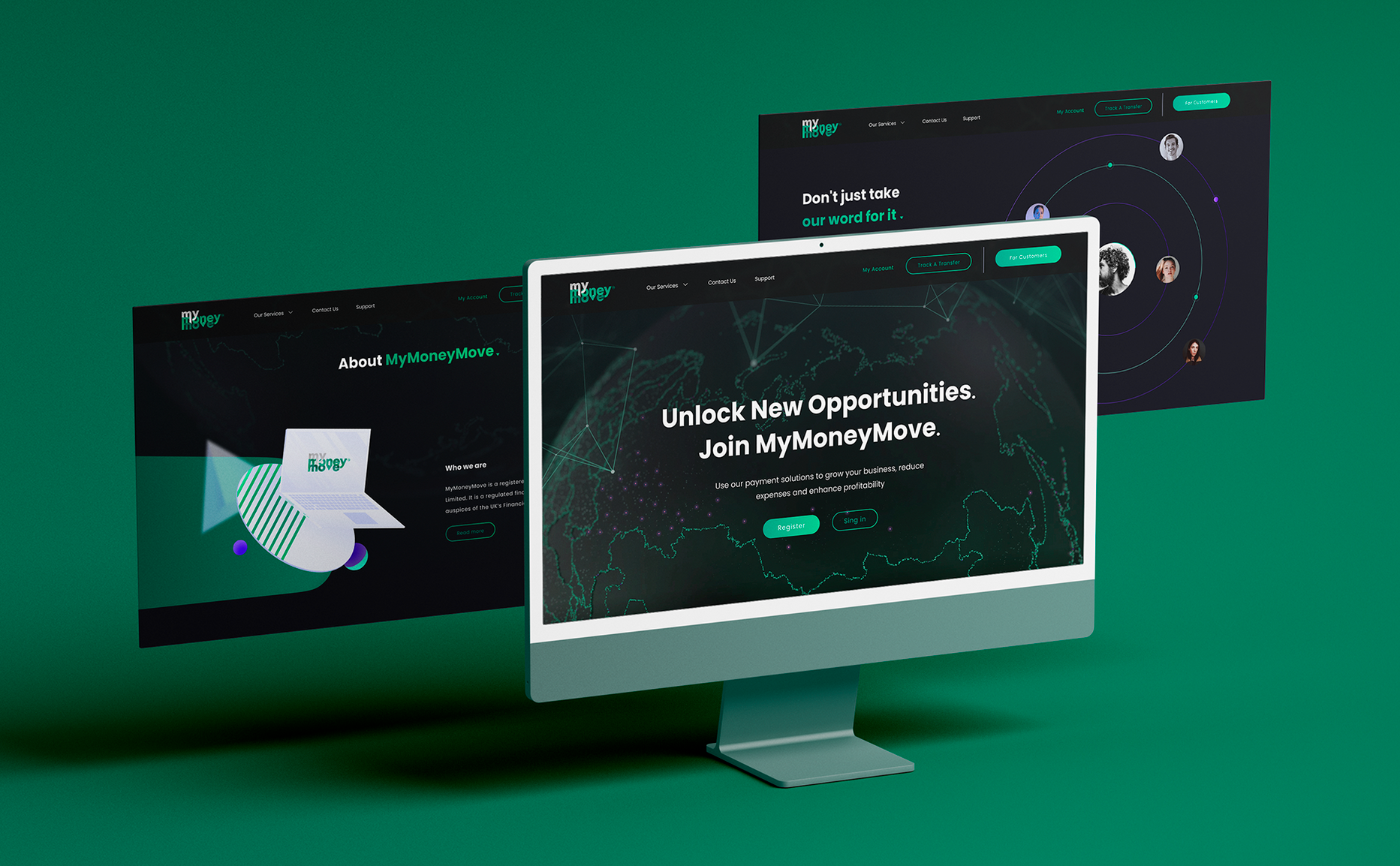 Website development and UX/UI design for MyMoneyMove — Rubarb - Image - 2