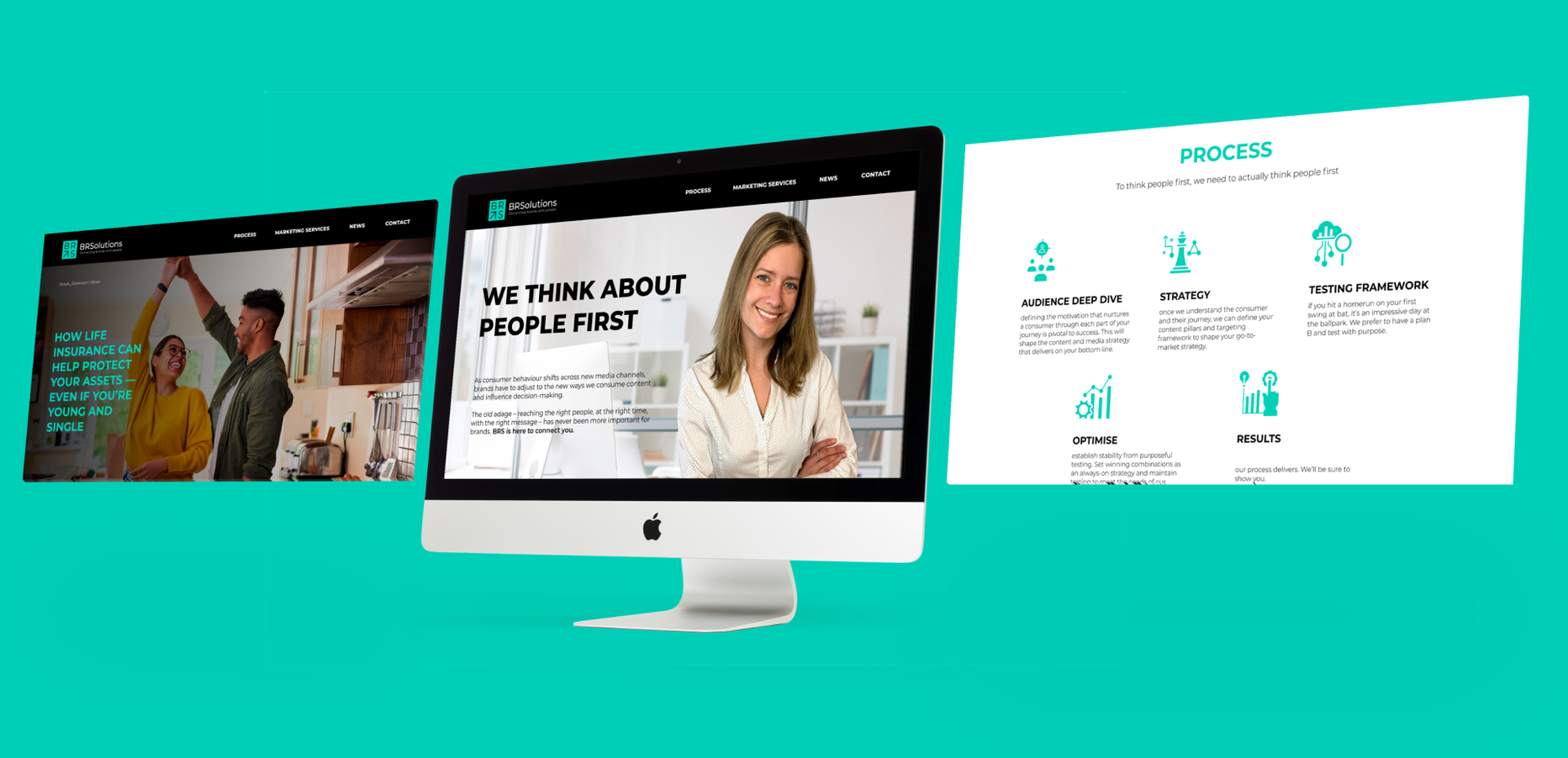 Logo and website design for Canadian marketing company BR Solutions — Rubarb - Image - 7