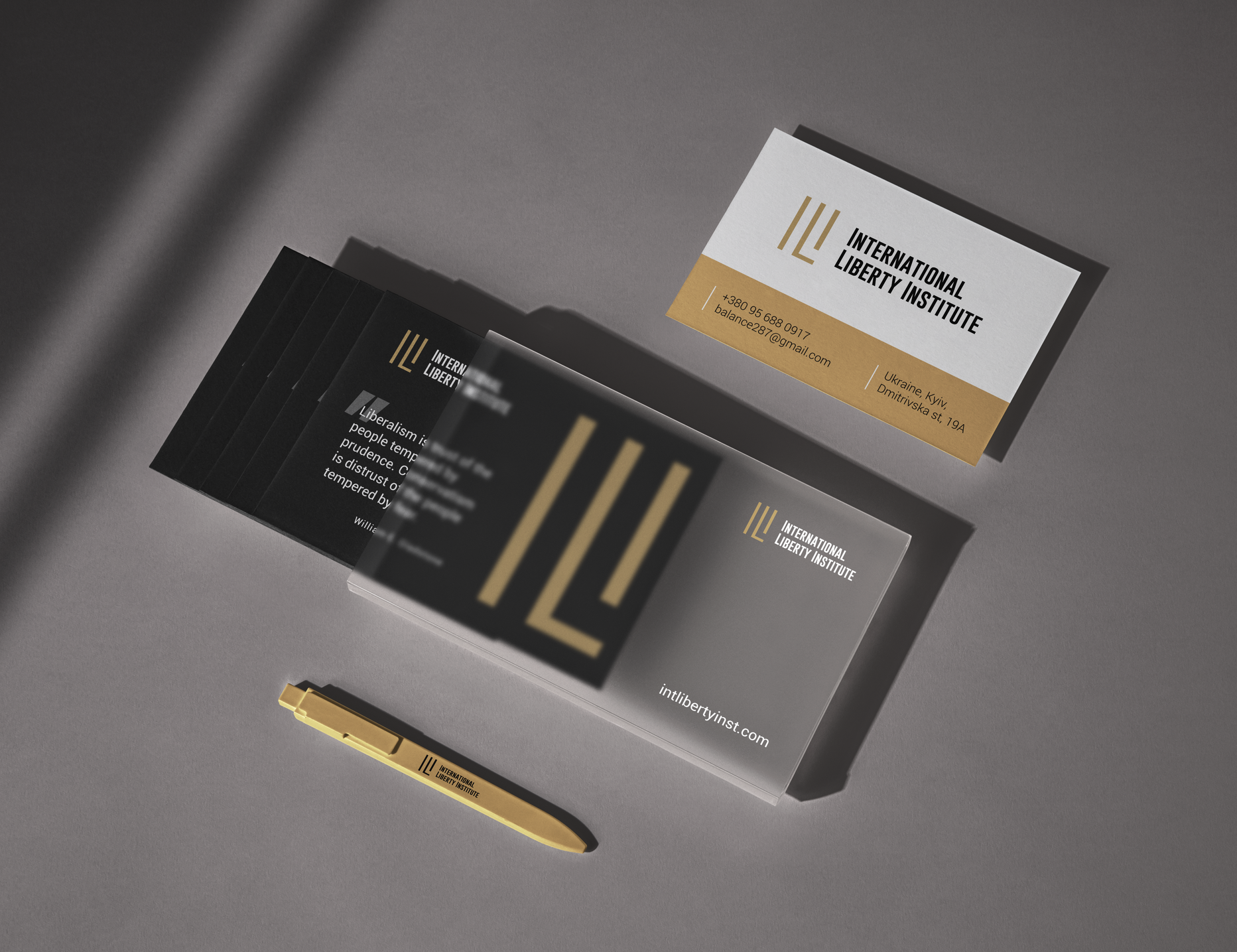 Branding for the International Liberty Institute (ILI) — Rubarb - Image - 3