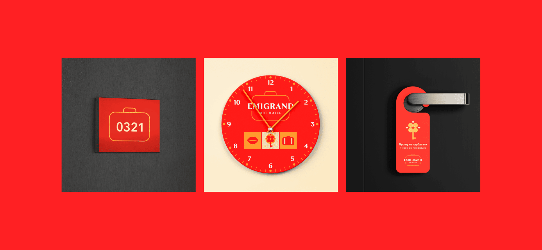 Development of a logo and brand book for Emigrand hotel — Rubarb - Image - 14