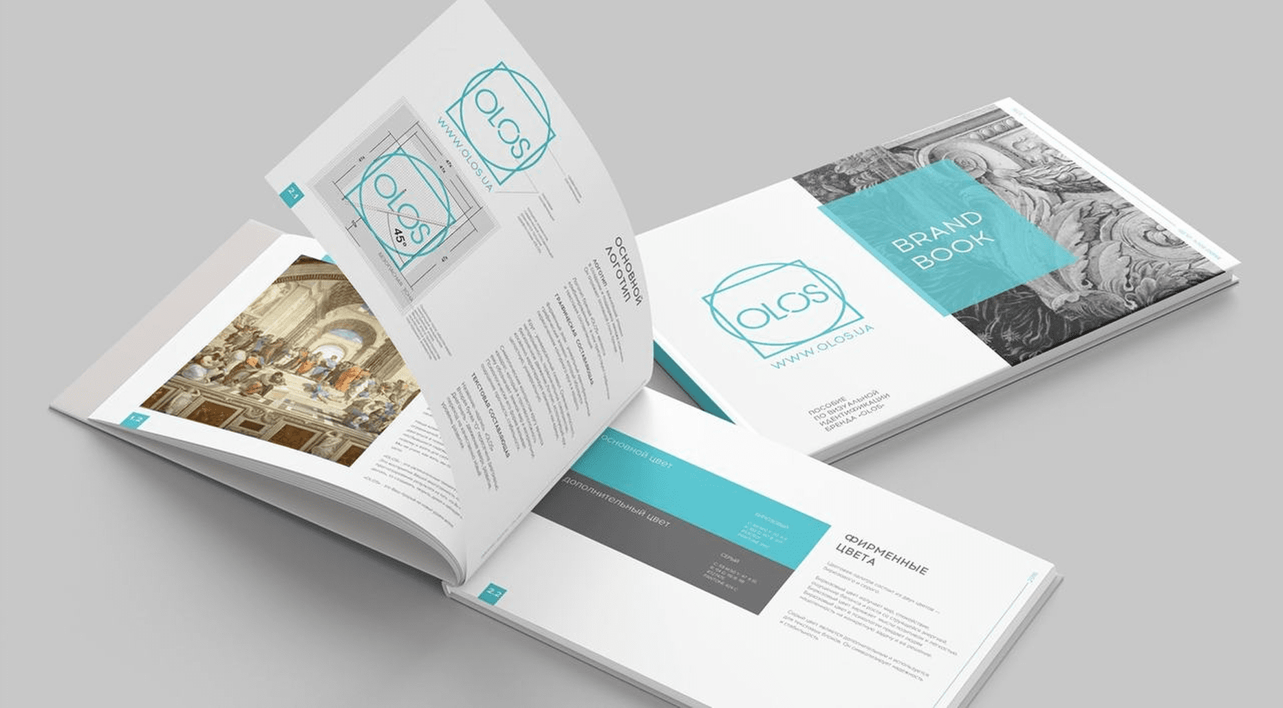 Case: logo design, website and brand book for Olos — Rubarb - Image - 7
