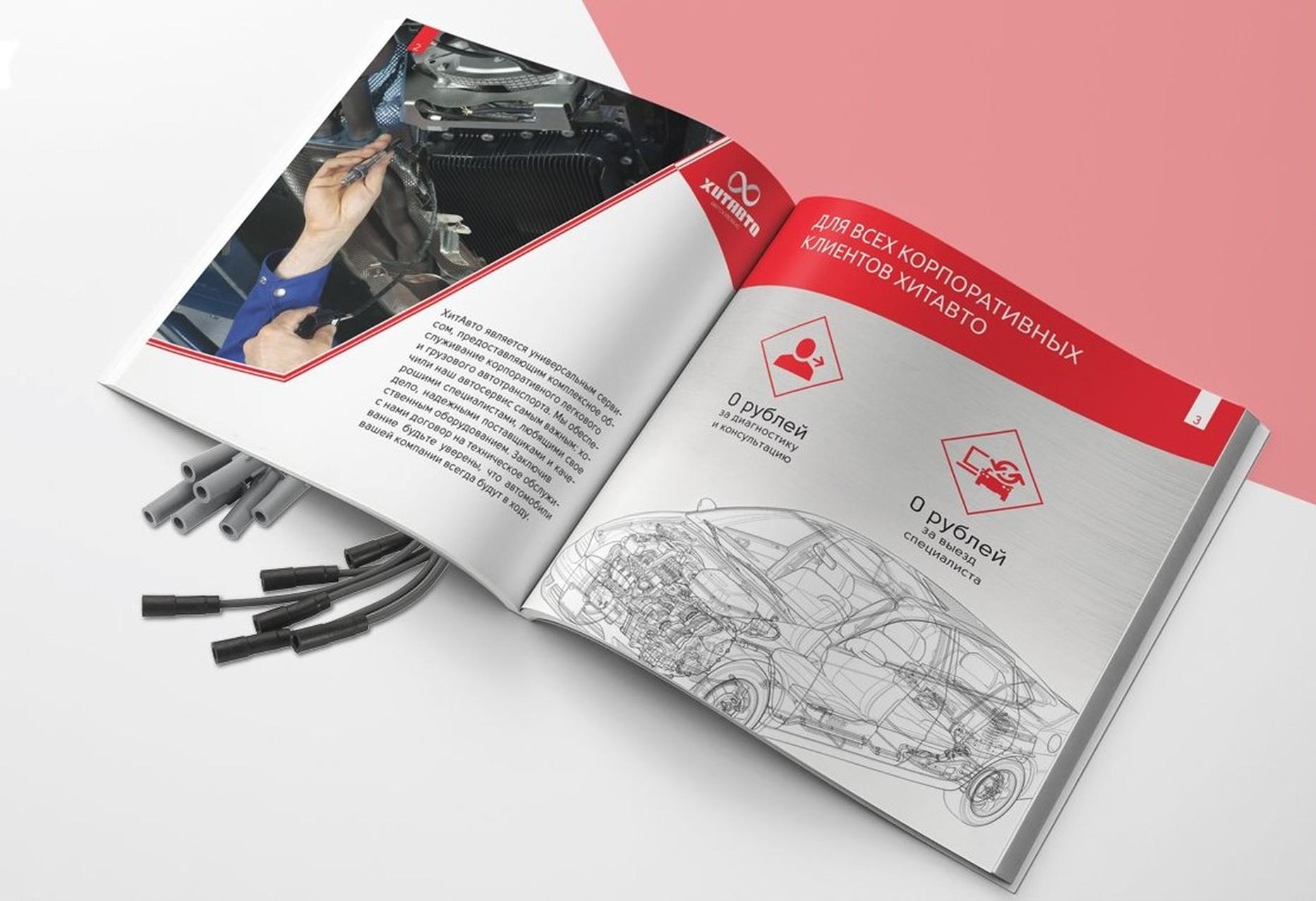 Case: Marketing Kit Development for HitAvto Auto Service — Rubarb - Image - 3