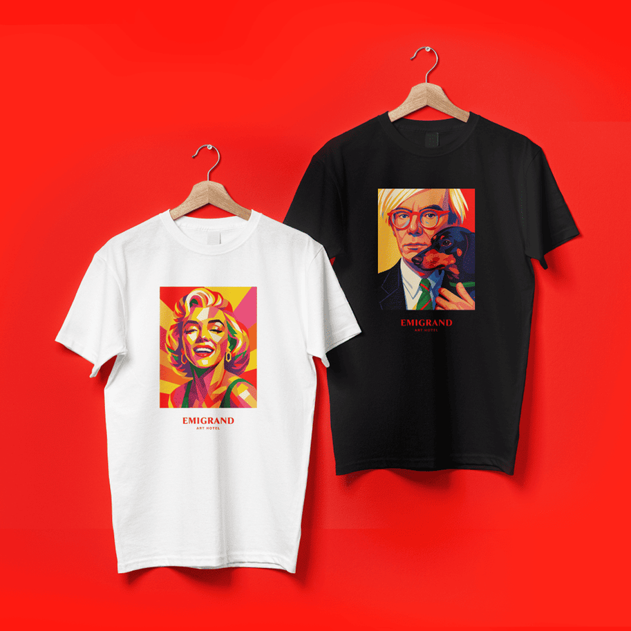 Development of a logo and brand book for Emigrand hotel — Rubarb - Image - 16