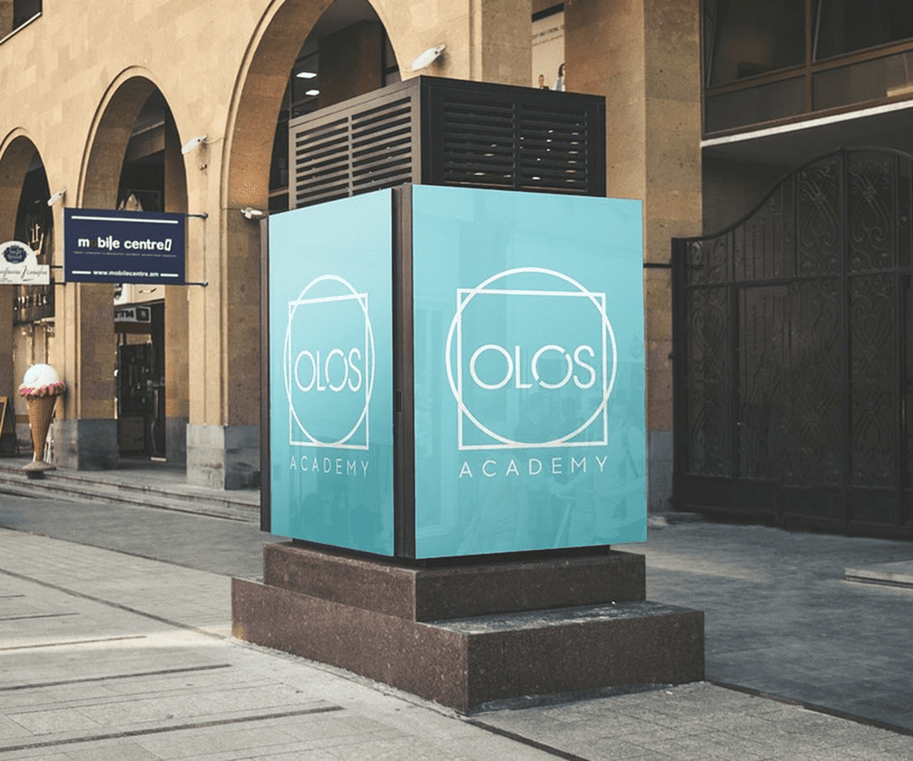 Case: logo design, website and brand book for Olos — Rubarb - Image - 5