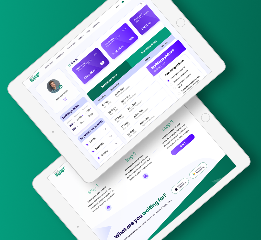 Website development and UX/UI design for MyMoneyMove — Rubarb - Image - 9