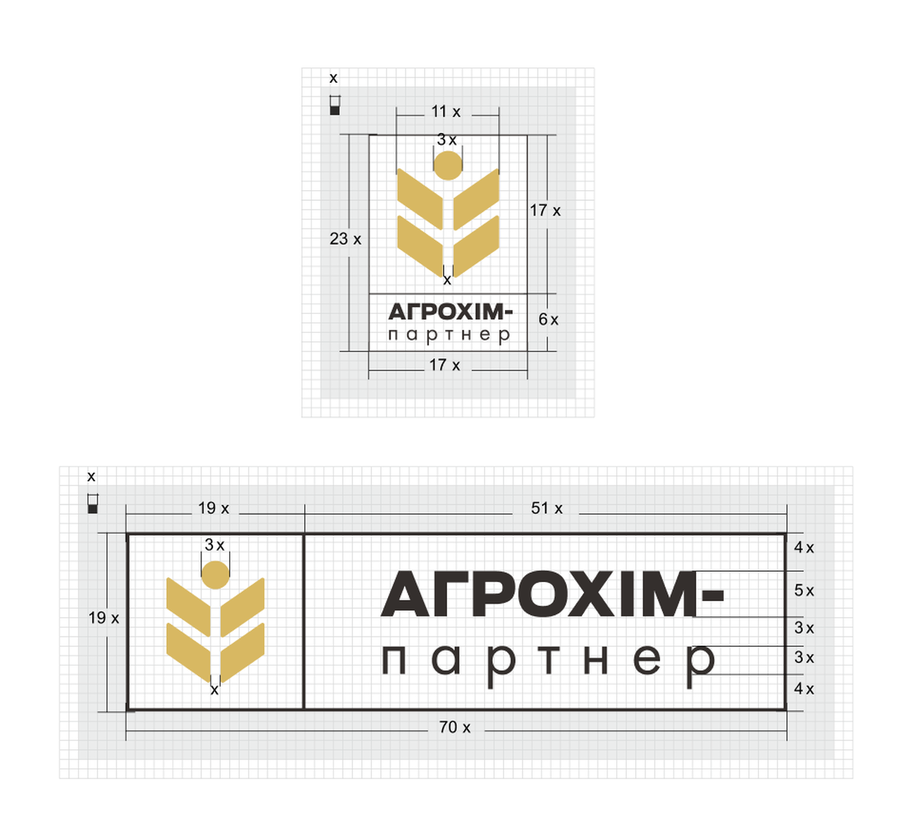 Rebranding of the agricultural company “Agrokhim-Partner”: communication strategy, logo, pattern, corporate style, and website — Rubarb - Image - 7