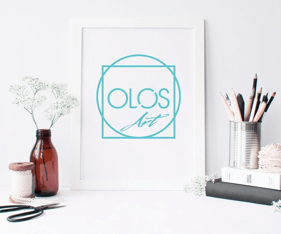 Case: logo design, website and brand book for Olos — Rubarb - Image - 6